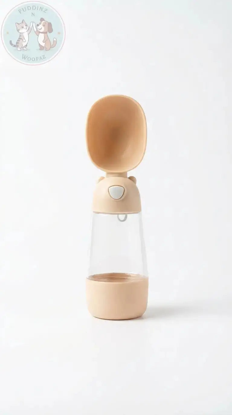 Portable Dog Water Bottle - Outdoor Travel Feeder Puddinz n Woofaz  Pet Puddinz n Woofaz