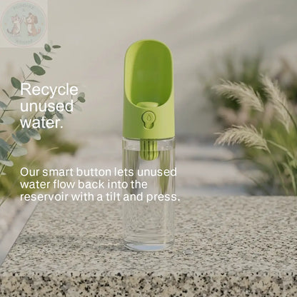 Portable Pet Water Bottle – Leak-Proof Travel Dispenser Puddinz n Woofaz   Puddinz n Woofaz