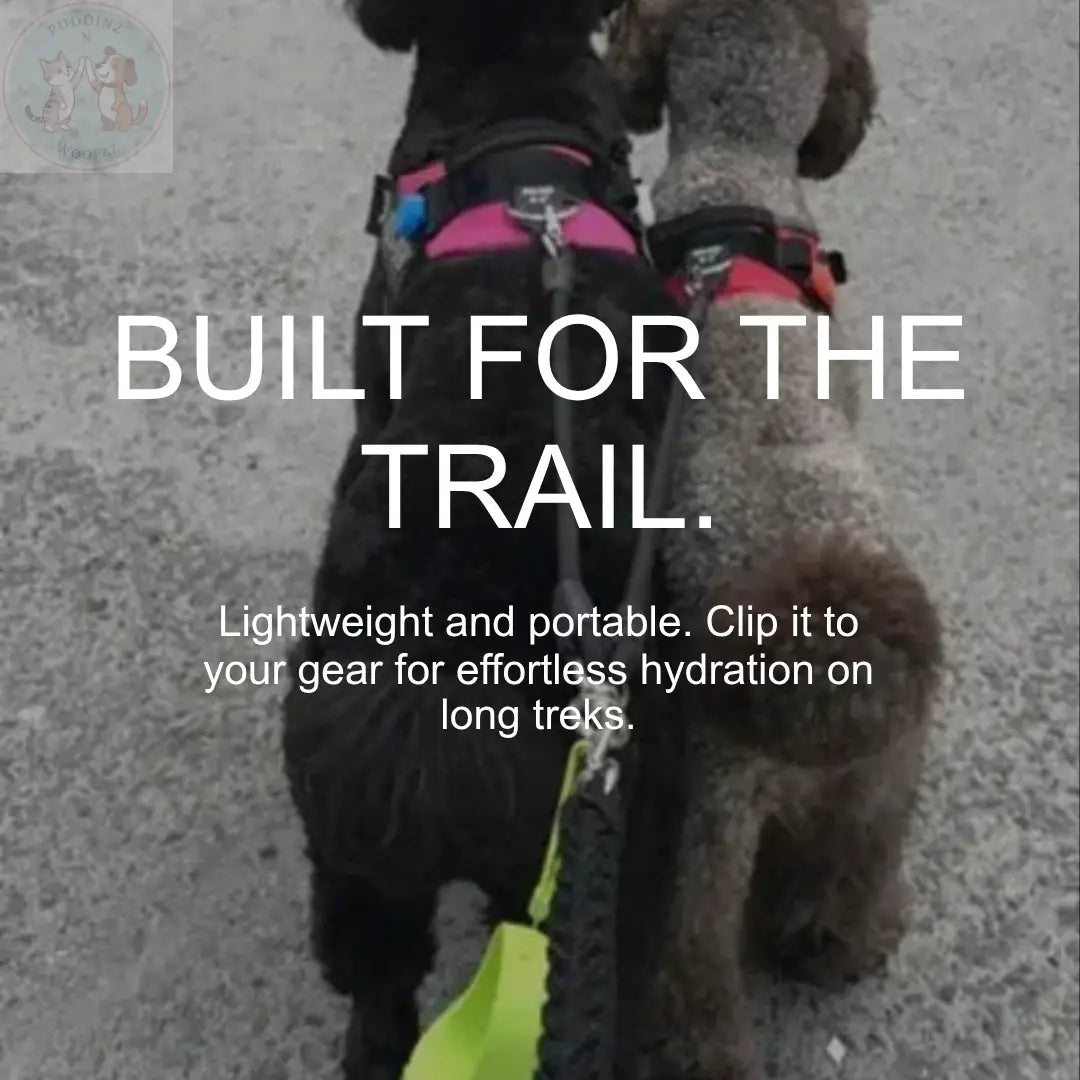 Portable Pet Water Bottle – Leak-Proof Travel Dispenser Puddinz n Woofaz   Puddinz n Woofaz