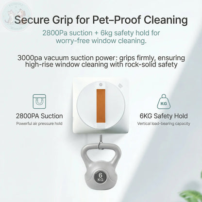The Smart Window Cleaner Robot - Pet Nose Print Remover Puddinz n Woofaz  Pet accessories Puddinz n Woofaz