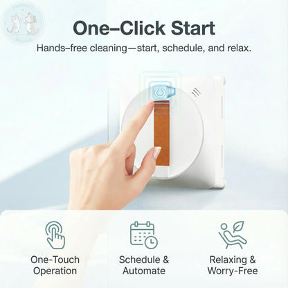 The Smart Window Cleaner Robot - Pet Nose Print Remover Puddinz n Woofaz  Pet accessories Puddinz n Woofaz