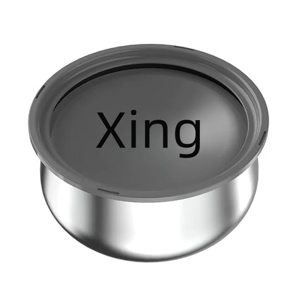 Stainless Steel Large Pet Water Bowl with Splash Guard