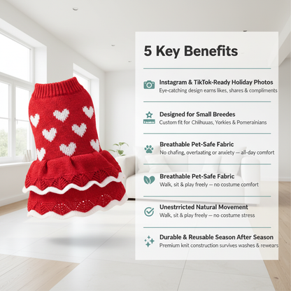 Dog Princess Dress – 5 Key Benefits Infographic