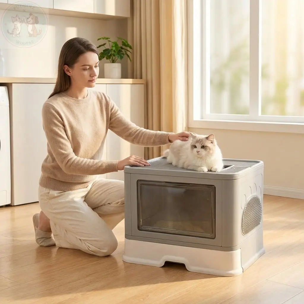 large cat litter box – Control & Spacious Design for Big Cats Puddinz n Woofaz   Puddinz n Woofaz