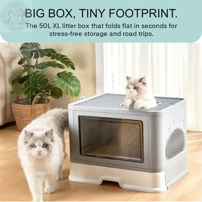large cat litter box – Control & Spacious Design for Big Cats Puddinz n Woofaz   Puddinz n Woofaz